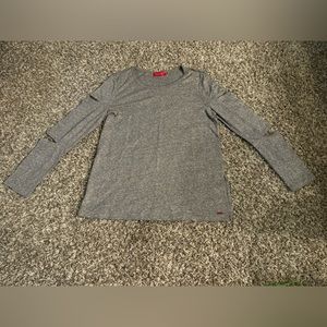 Women’s Gray Philanthropy Long Sleeve
